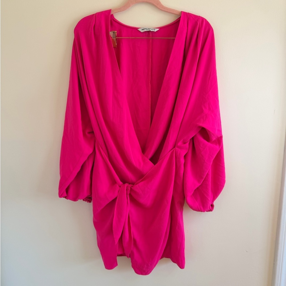 Amanda Uprichard Fuchsia Dress